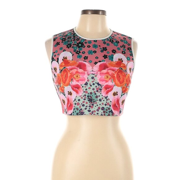 Clover Canyon Size L Sleeveless Crop Top